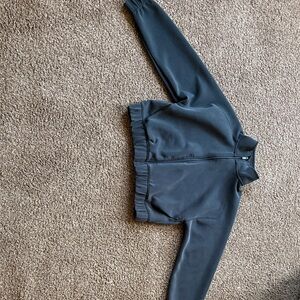 NWOT All in motion Black Zip-Up Jacket buttery soft material!!!